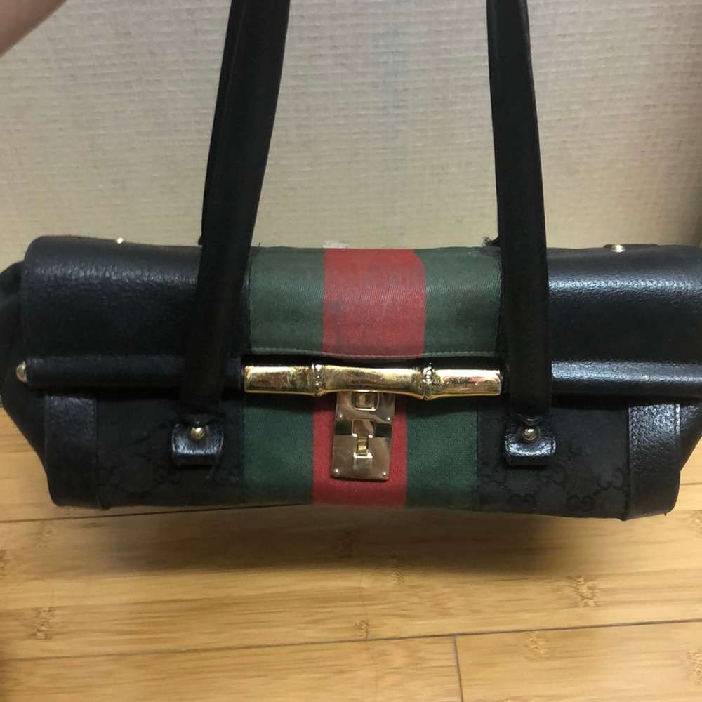 Vintage Bamboo Gucci Purse